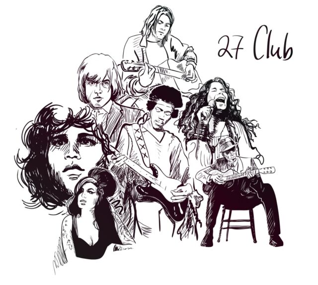 ▷ El Club de los 27 ? ¿Casualidad o destino? 6 clubdelos27