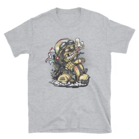 Camiseta "scooter addiction" de manga corta unisex