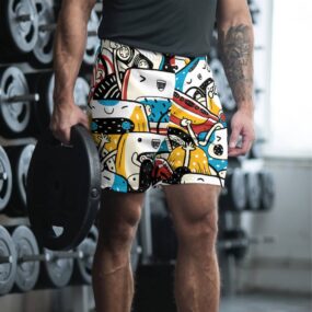 Pantalón “Cassette” corto deportivo hombre