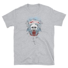 Camiseta Calavera Forever de manga corta unisex
