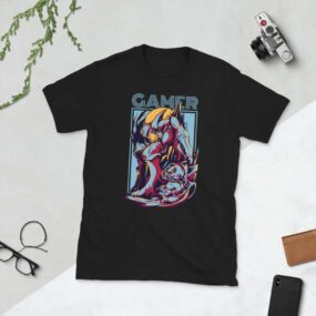 Camiseta "Gamer" manga corta unisex