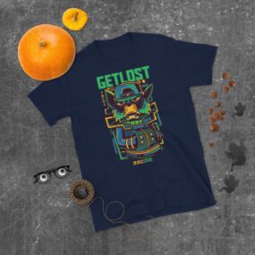 Camiseta "Get Lost" manga corta unisex