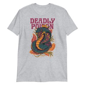 Camiseta "Deadly Poison" manga corta unisex