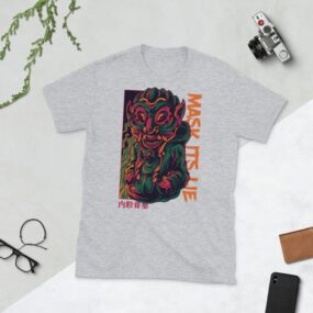 Camiseta "Mask its lie" manga corta unisex