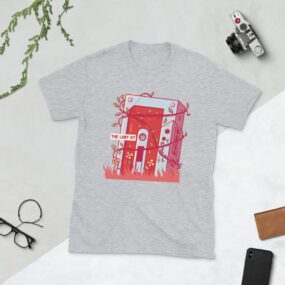 Camiseta "The lost K7" manga corta unisex