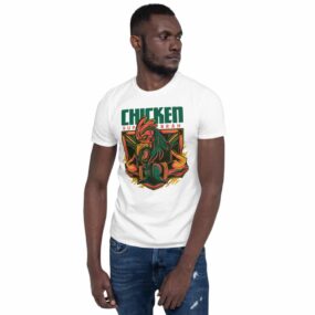 Camiseta "Chicken Sup" manga corta unisex