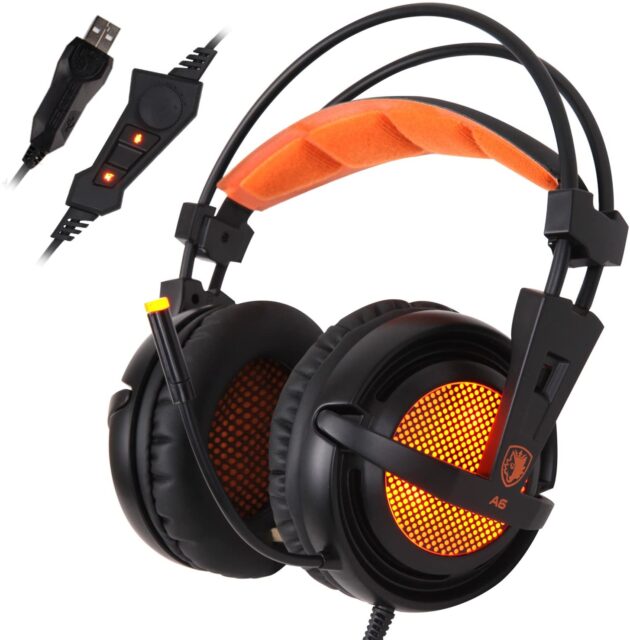 ⭐ Auriculares con micrófono ⭐ Top 5 4 auriculares con micrófono SADES R7