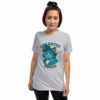 Camiseta "Los Gatos Locos" de manga corta unisex - Imagen 7