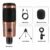 Micrófono USB de condensador D80, dispositivo de grabación con soporte y anillo de luz para PC, Karaoke, Streaming, Podcasting, Youtube 11