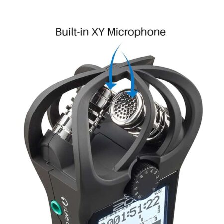 ZOOM-Micrófono estéreo H1N para Audio, vídeo, entrevista, DSLR, grabadora práctica, tarjeta de 16GB, BY-M1, Lavalier 4