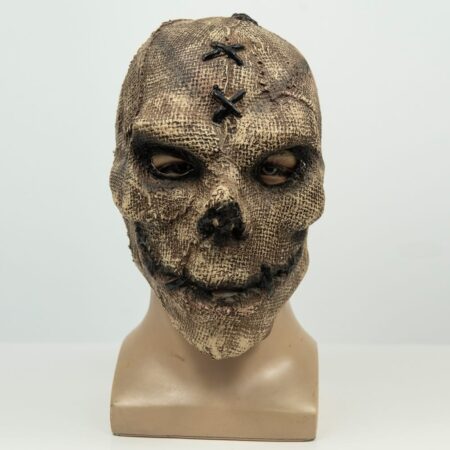 Máscara de calavera de terror para Cosplay, máscaras de látex de esqueleto aterrador, casco, accesorios para fiesta de Halloween 4