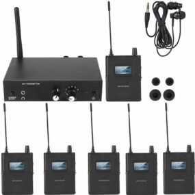 ANLEON-Sistema de Monitor inalámbrico estéreo S2, kit de sistema de monitoreo intrauditivo Digital profesional, UHF, 670-680MHZ, Original