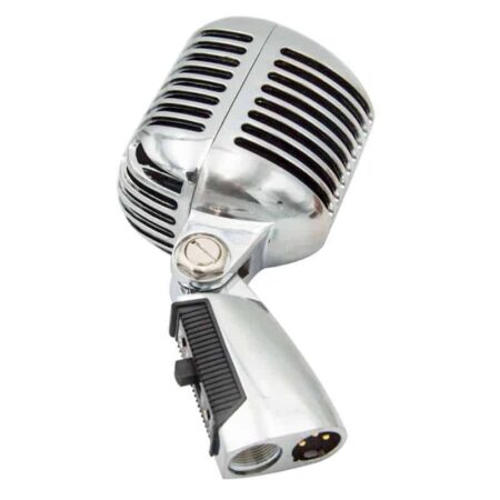 Micrófono profesional clásico Vintage con cable, micrófono con bobina móvil dinámica de buena calidad, micrófono Vocal de Metal de lujo, micrófono Ktv de estilo antiguo 3