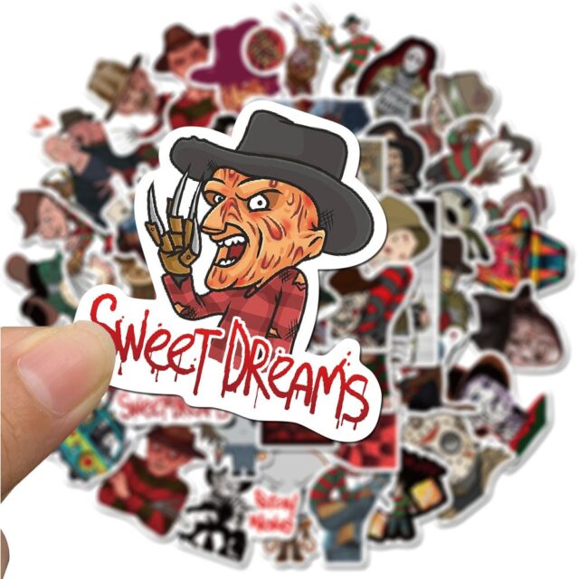 Pegatinas de Freddy Krueger 4