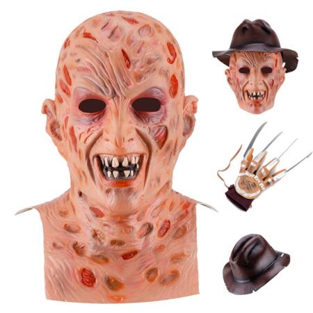 Mascara de Freddy Krueger y accesorios