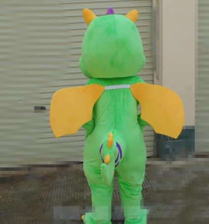 Disfraz Mascota Dragón feliz 3