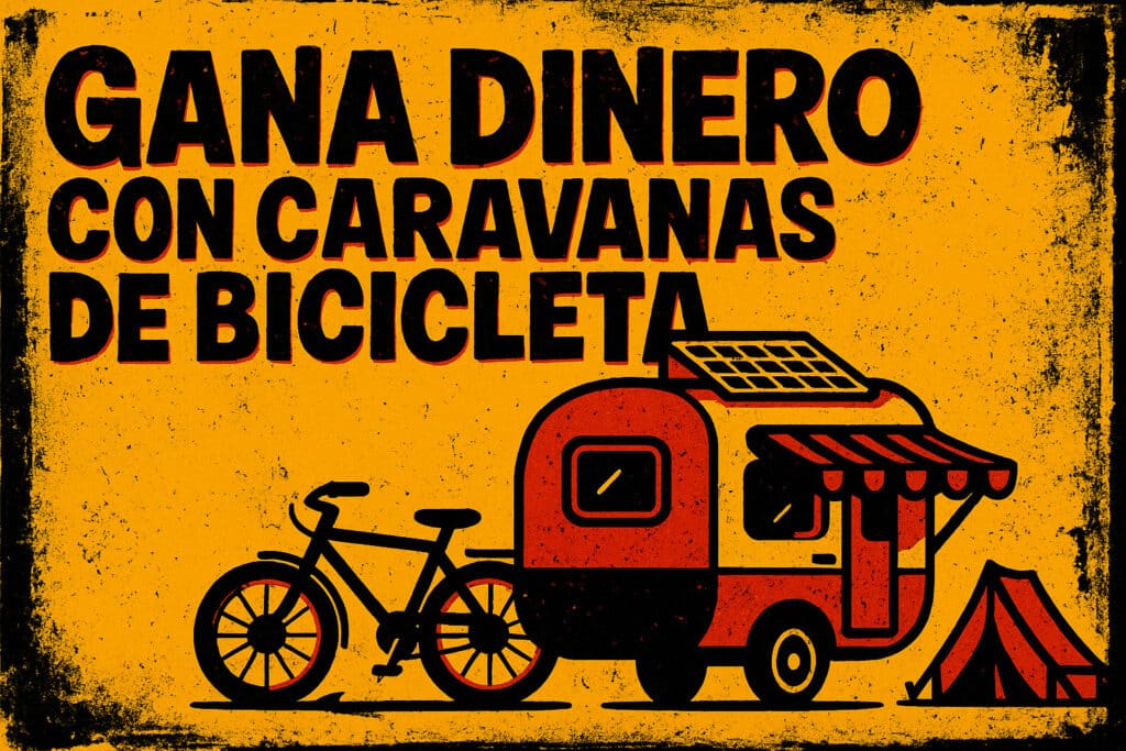 Mini caravanas para bicicletas: el negocio rodante más loco (y rentable) de España 🚲🏕️ 2 ¿Se gana pasta alquilando mini caravanas para bicicletas?