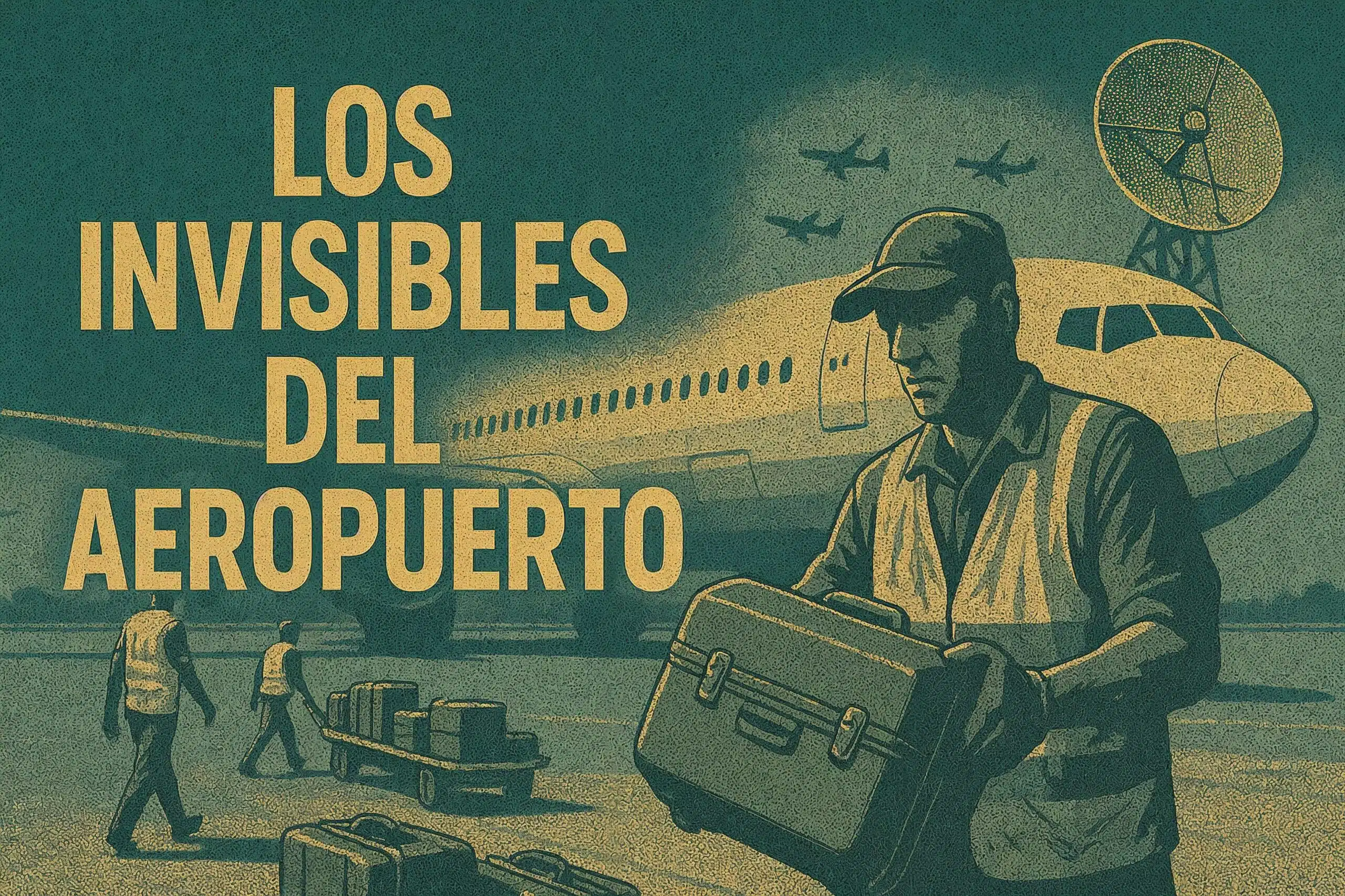 “Los Invisibles del Aeropuerto”: la conspiración de los maleteros que sostienen el mundo (y tú ni lo sabías) 4 Operarios de Rampa los invisibles del aeropuerto